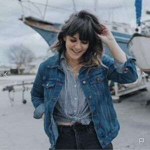 NEW Madewell The Jean Jacket in Pinter‎ Wash, 2X
